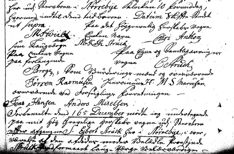 Eiler Struch - Skifte 1776, fol.96